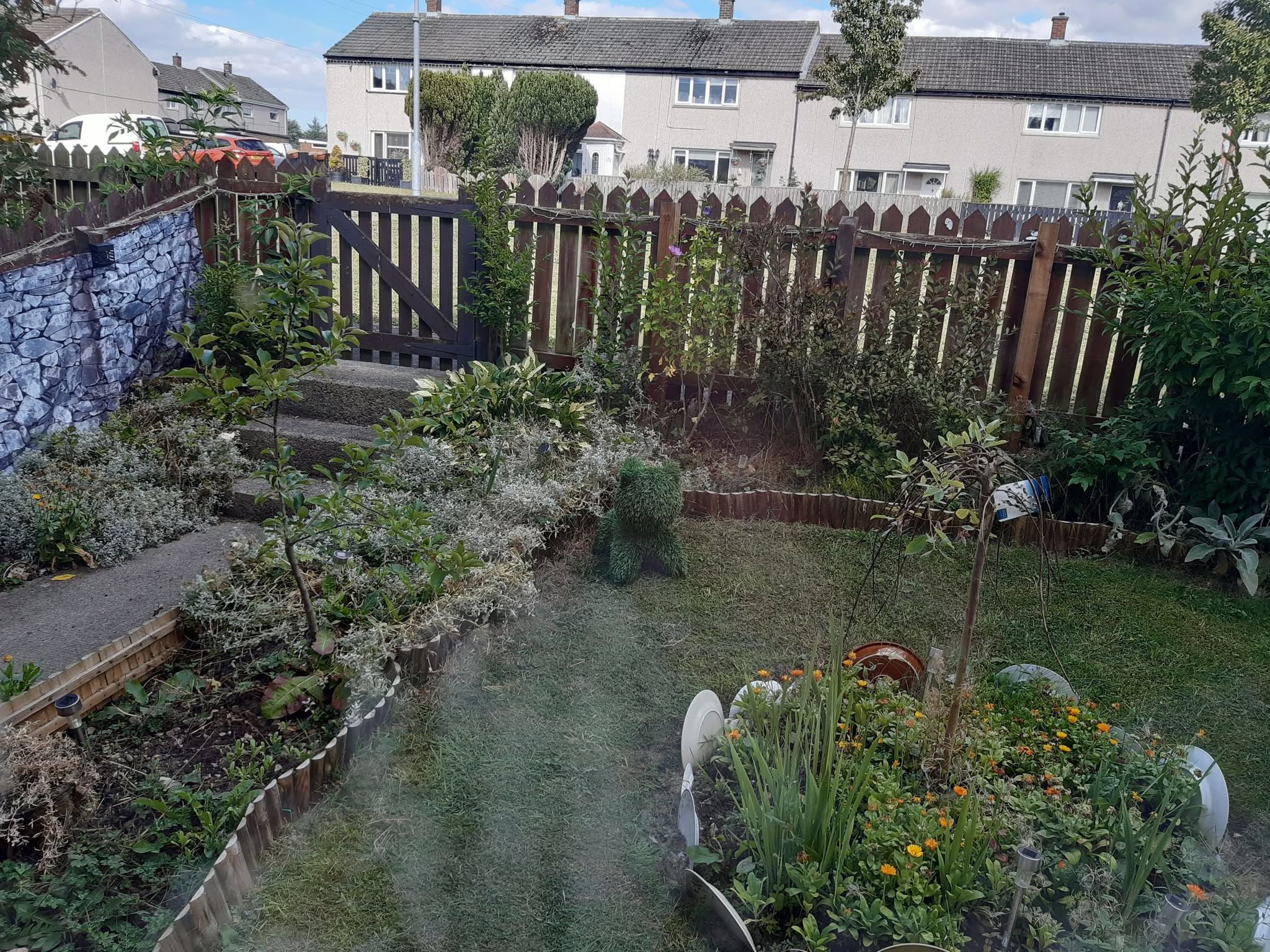 Garden of 2 bed house in Bishop Auckland